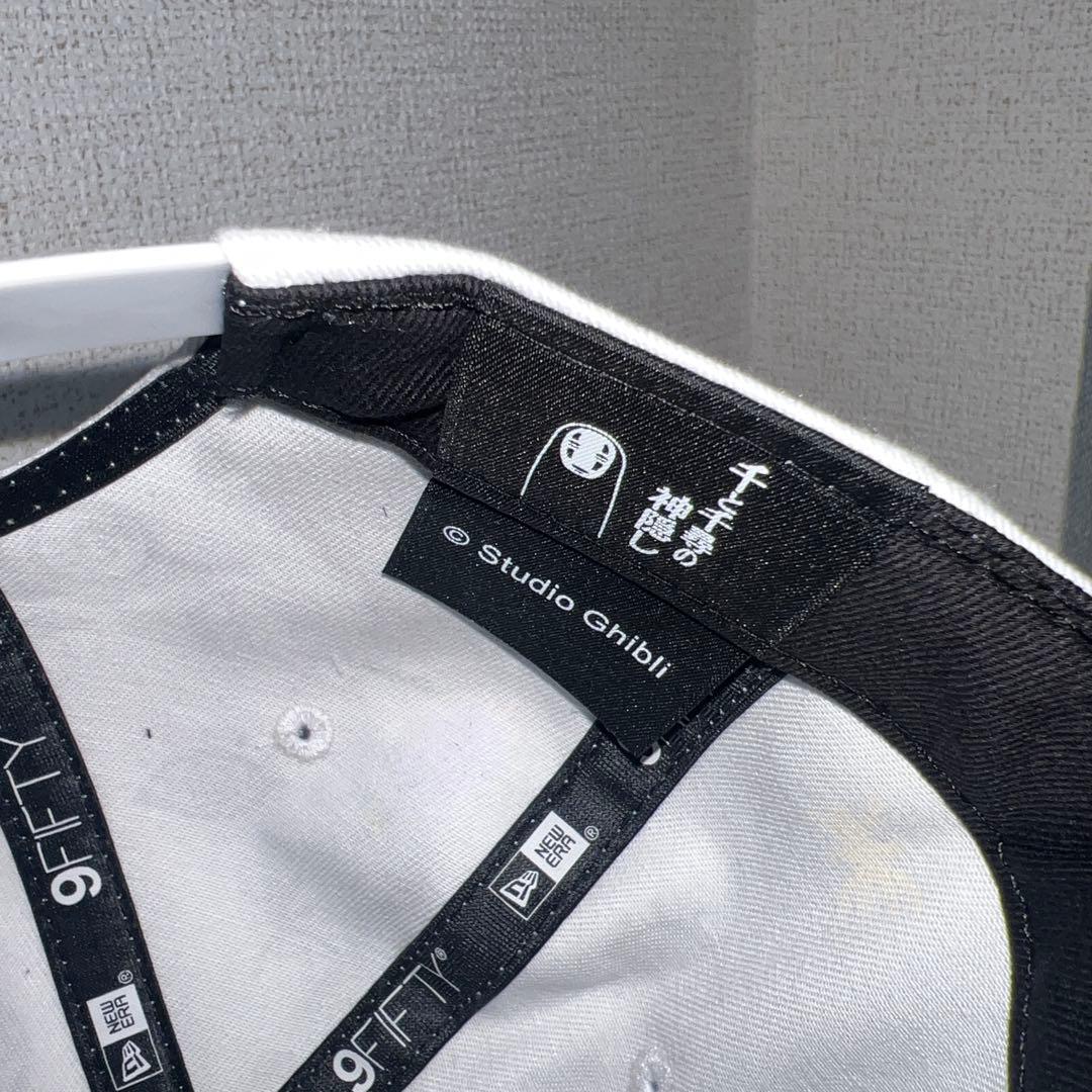New Era 千と千尋の神隠しコラボキャップ スナップバックキャップ ホワイト