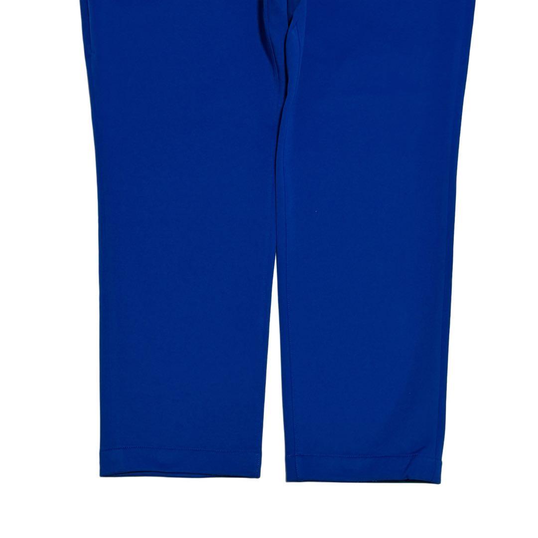 ビームスゴルフ ゴルフパンツ ブルー XL ストレッチ 軽量 テーパード