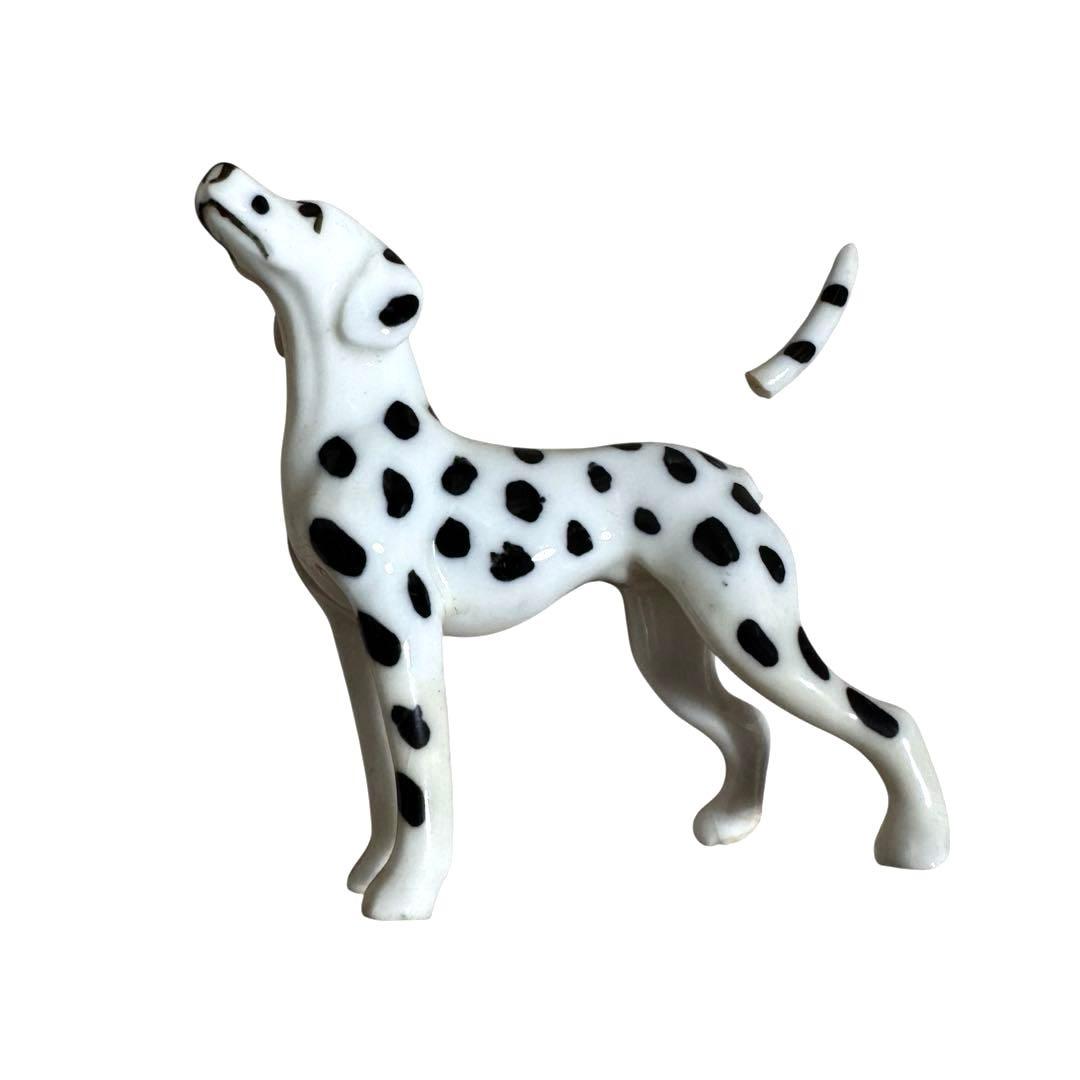 犬 置物 ミニチュア 20匹 Bone China SHIKEN 陶器製 棚付