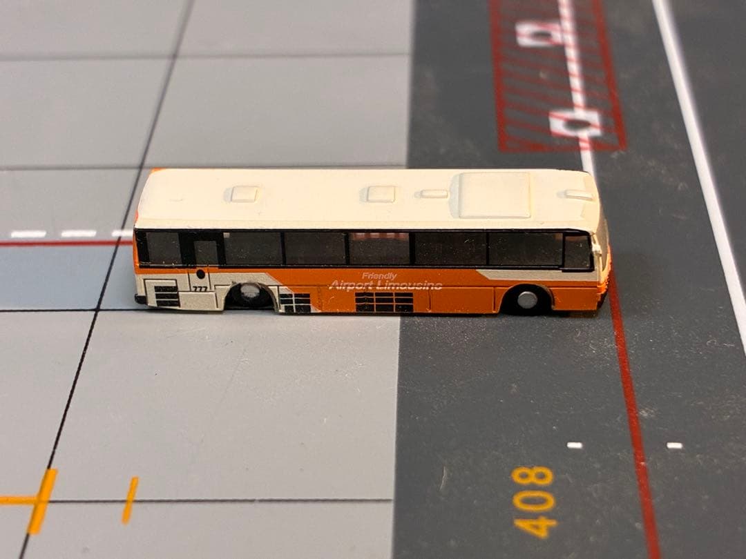 全日空商事 1/400 東京空港交通ランプバス/ステップカー 2台セット