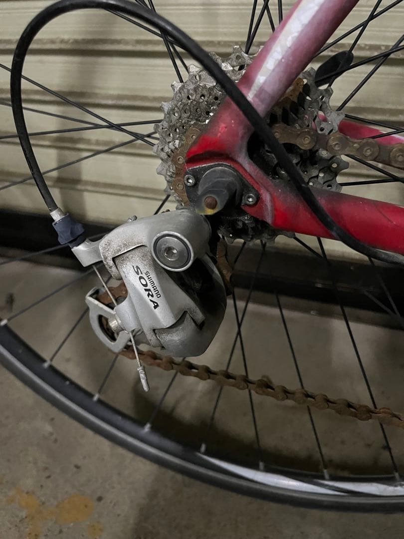未整備　cannondale CAAD8 SHIMANO SORA