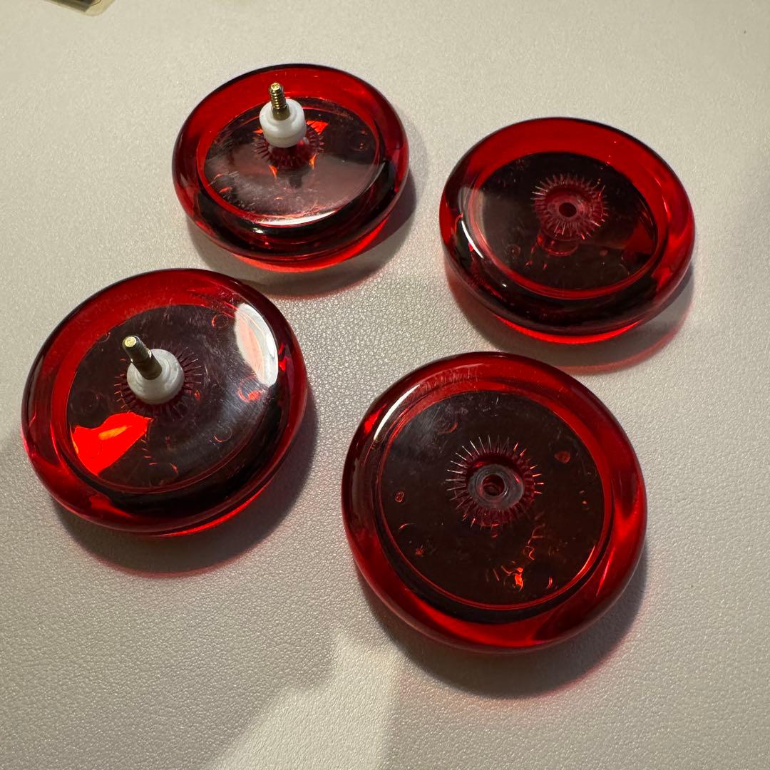 【美品2個セット】YOMEGA ファイヤーボール ブラック×レッド