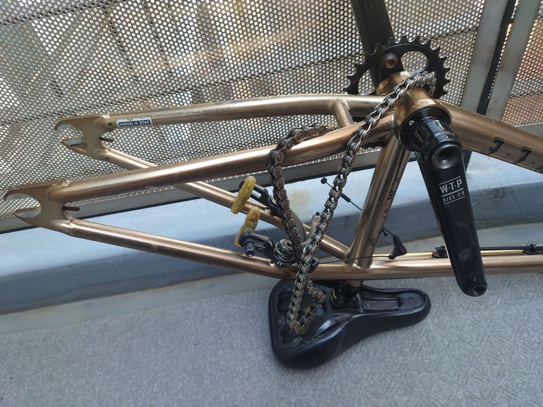 WTP ENVY　BMXフレームセット　TT20.5