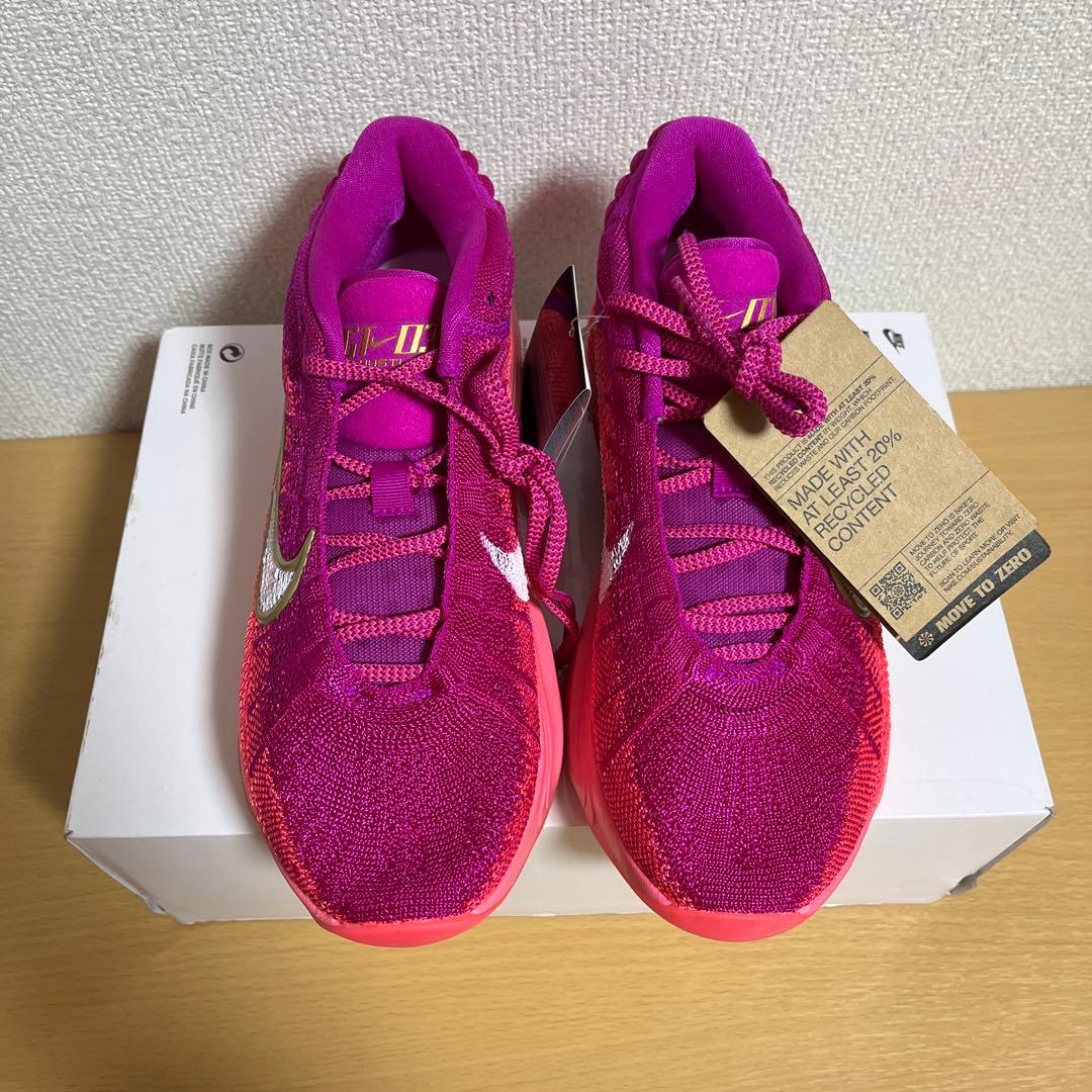 新品 NIKE G.T. HUSTLE3 EP PINK 26cm