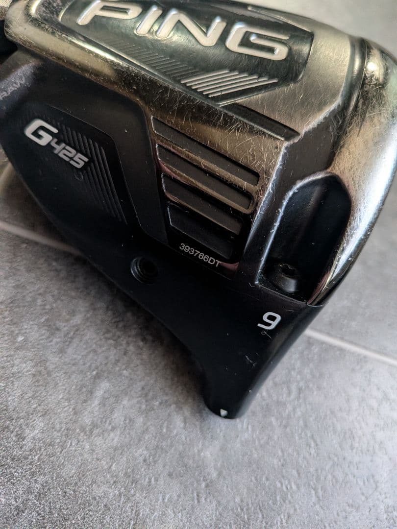 ●名器　日本仕様●PING G425 LST ドライバー 9° ヘッドのみ