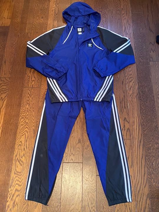 adidas アディダス ウインドブレーカー上下 S