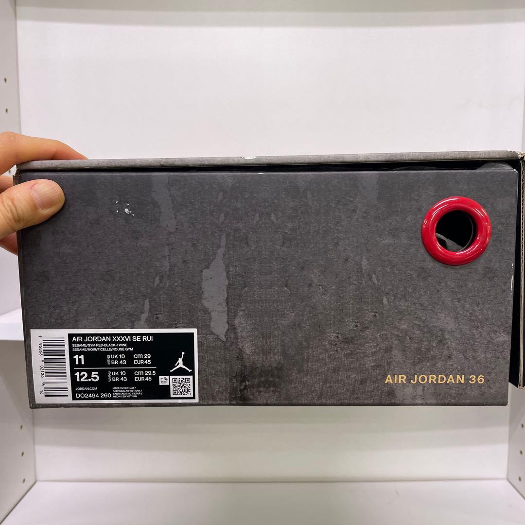 NIKE エアジョーダン XXXVI SE RUI 八村塁29cm新品難有り