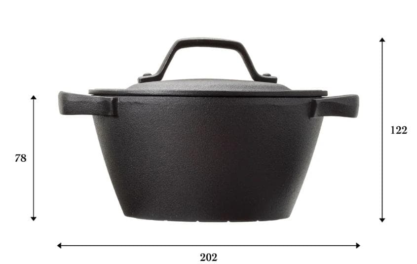 ★美品/ OIGEN及源 南部鉄器　鉄鍋15cm