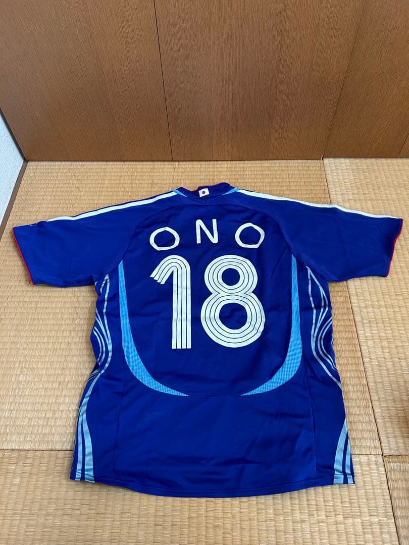 ###【美品】adidas 日本代表 レプリカユニフォーム18 小野伸二