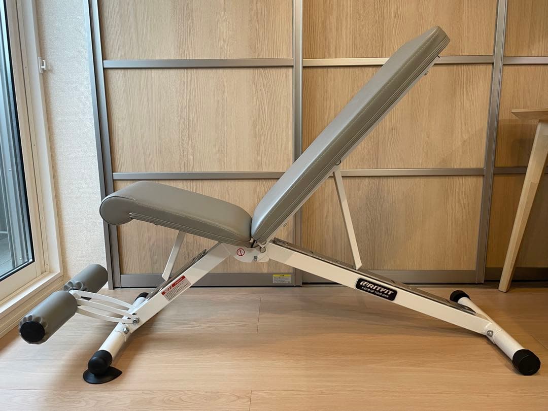 RITFIT トレーニングベンチ インクラインベンチ 可変式フラットベンチ