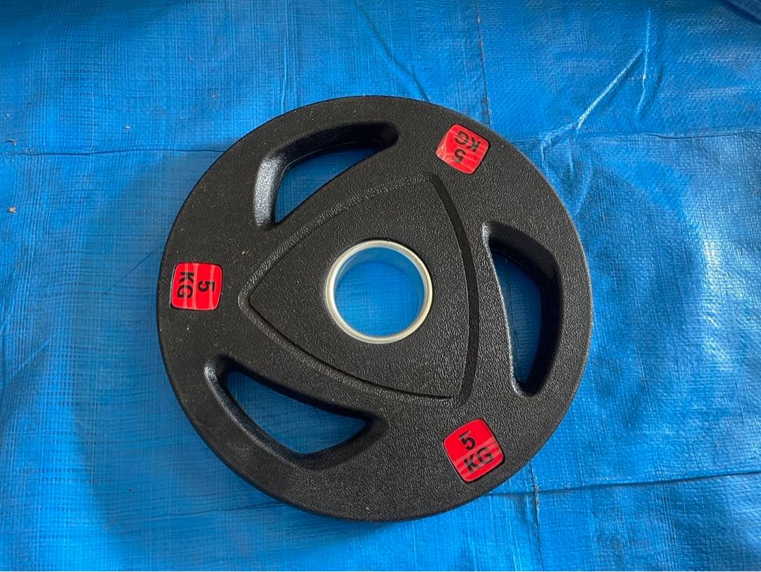 【送料無料】Φ50mm ラバー バーベルプレート オリンピックシャフト