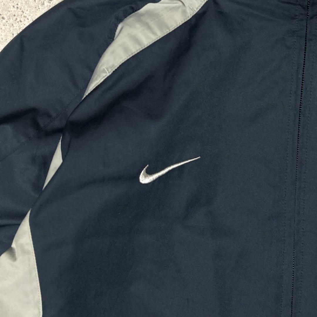 NIKE 00s ナイロンジャケット ウィンドブレーカー ネイビー XL
