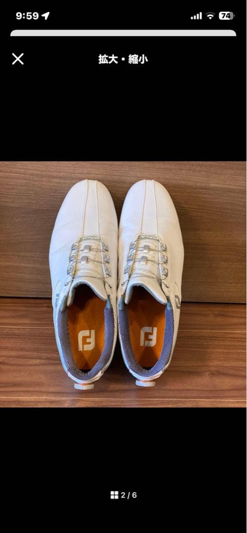 FootJoy ゴルフシューズ ホワイト