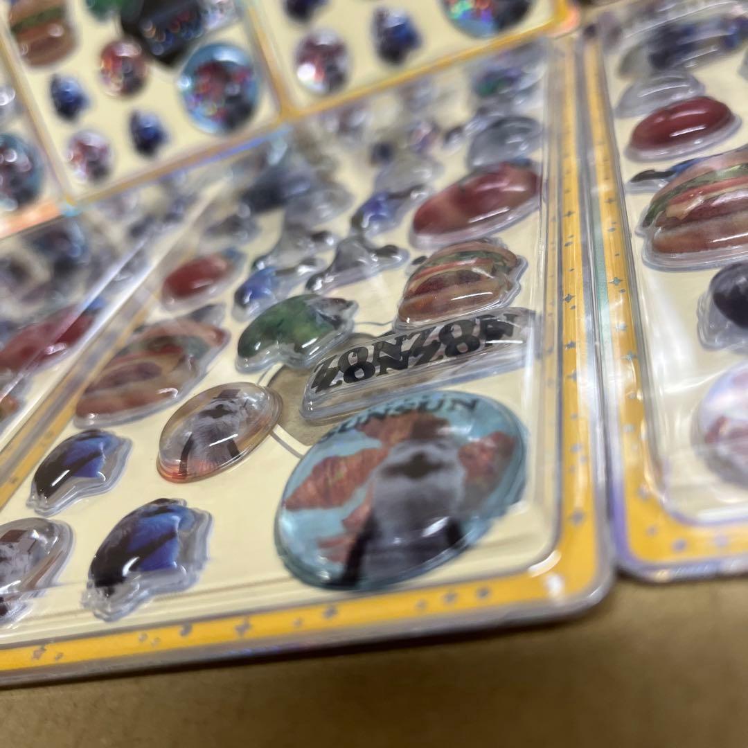 【新品未開封】パペットスンスン　うるちゅるポップシール×10枚 正規品 ゾンゾン