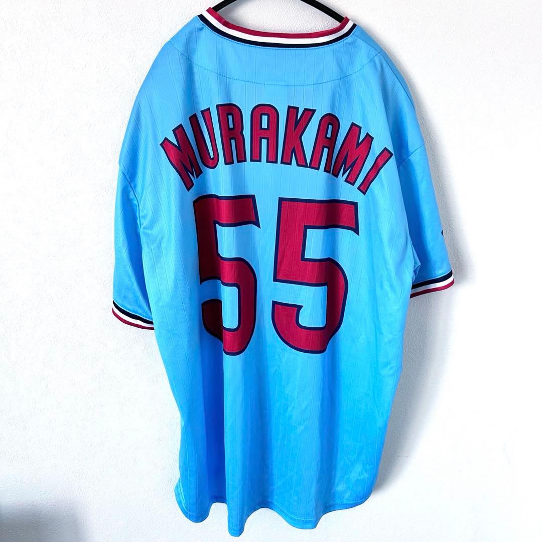 【美品】ヤクルト 村上宗隆 2024 CREW ユニフォーム M