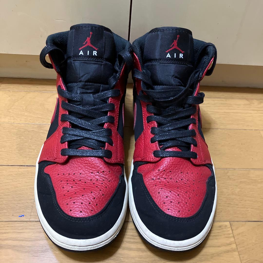 NIKE AIR ジョーダン1 赤黒白