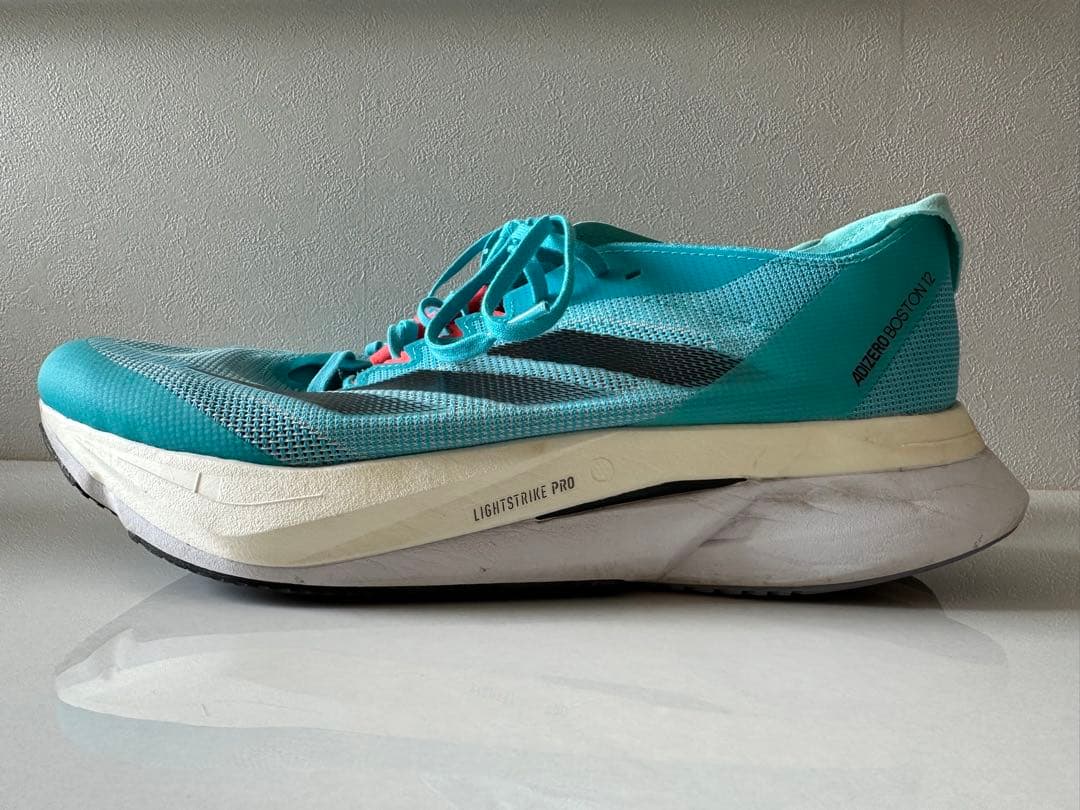 ADIZERO ボストン12 ランニングシューズ　メンズ27.5cm