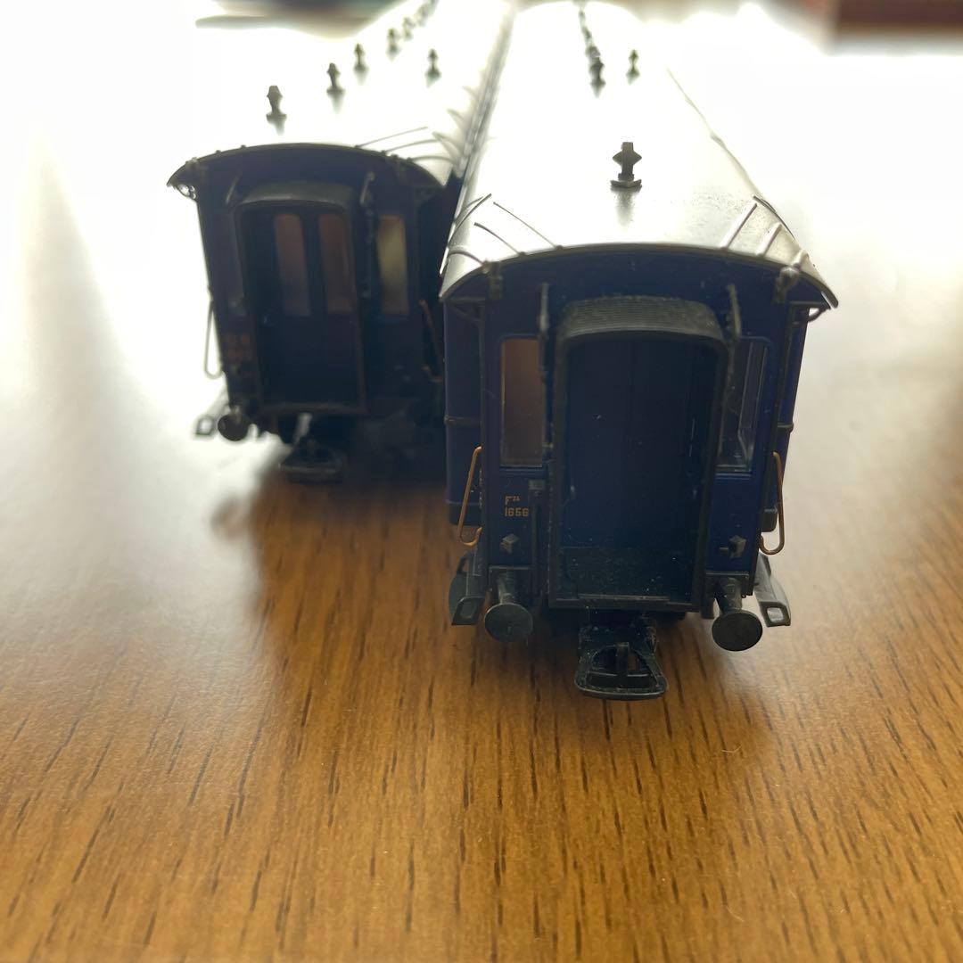 鉄道模型　Liliput社製ゴッタルド鉄道（Gotthardbahn）客車　2両