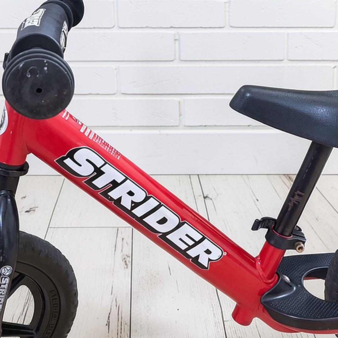 人気モデル❣️ STRIDER ストライダー 赤 バランスバイク 錆あり 動作OK