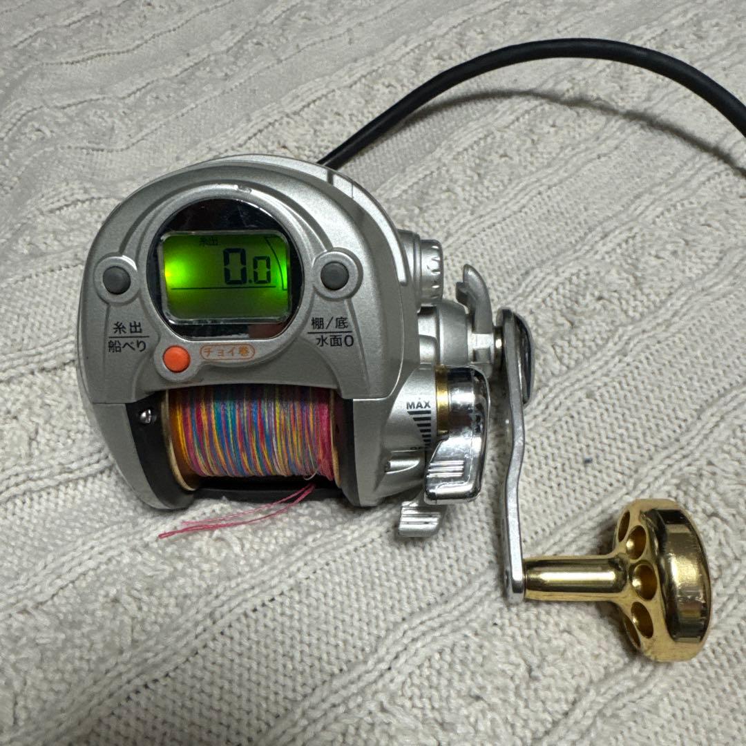 POLARIS IV500S 電動リール シルバー