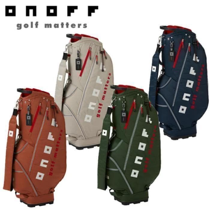 新品 ONOFF オノフ キャディバッグ OB3624 サンドベージュ