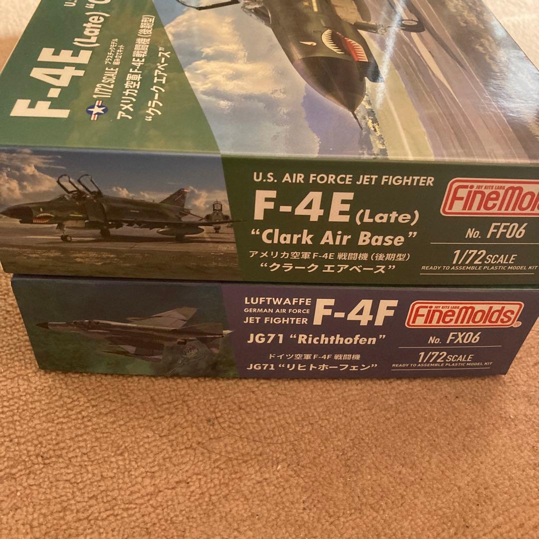 F-4E (Late) & F-4F 1/72 未組立キット　2個セット