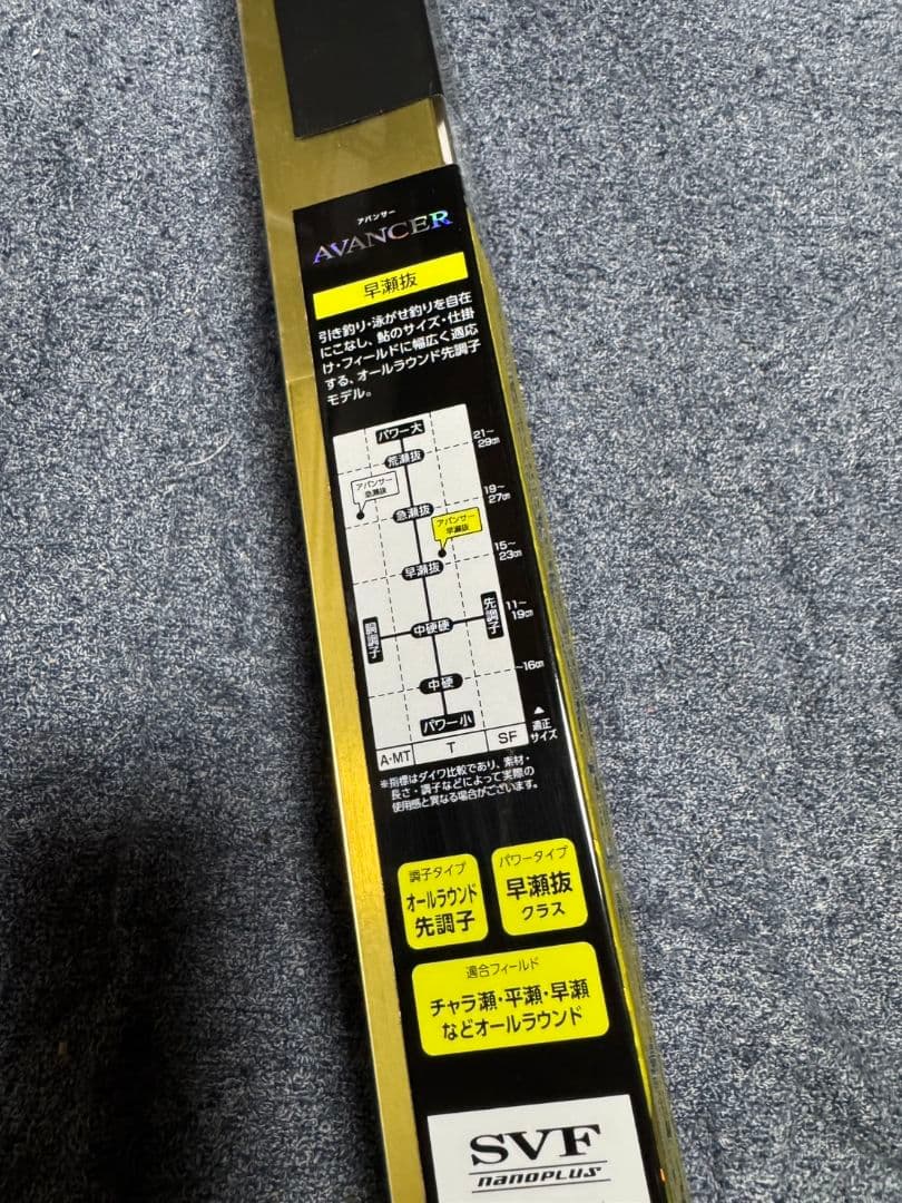 ダイワ　アバンサー 早瀬抜 60M・R 未使用