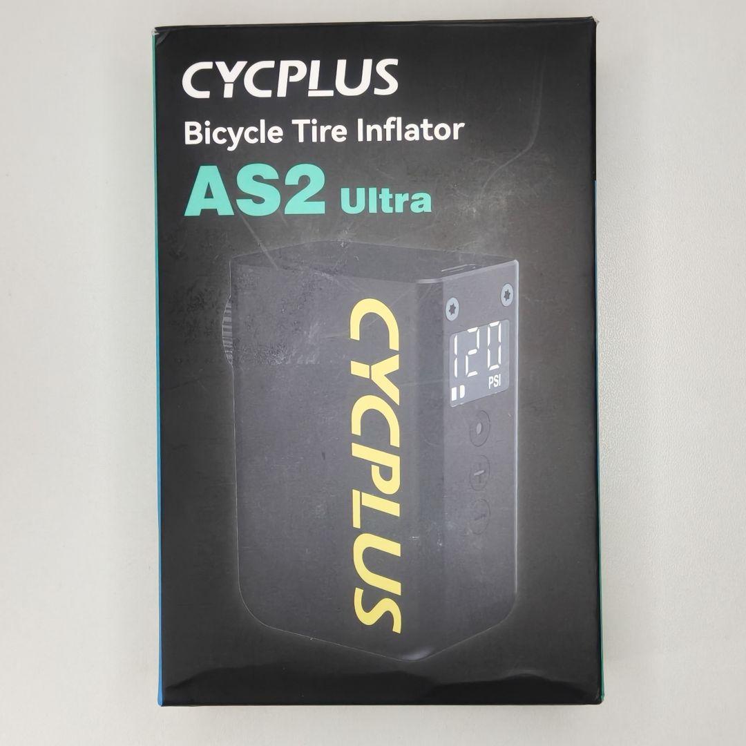 CYCPLUS AS2 Ultra 電動エアポンプ 自転車 タイヤ用 ポータブル