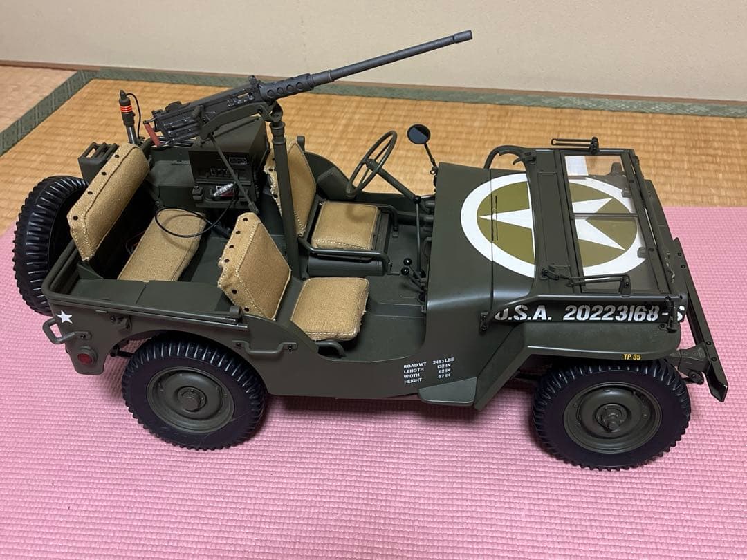 【ジャンク品】アシェットコレクションズ ウイリス MB ジープをつくる
