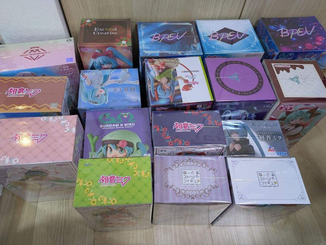 【新品・未開封品】初音ミク フィギュア まとめ売り 17点 プライズ