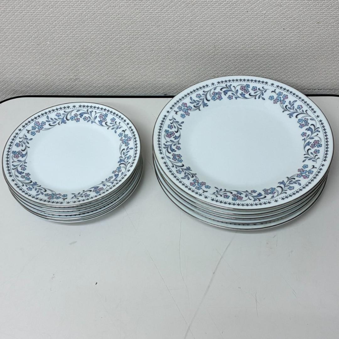 ノリタケ Noritake Blue Waltz ブルーワルツ プレート16枚