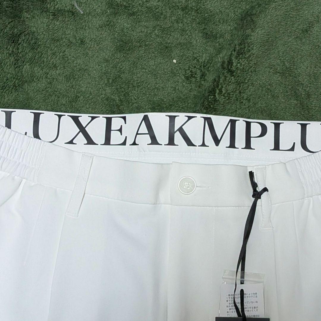 【新品】LUXEAKMPLUS サイドロゴスラックス Lサイズ