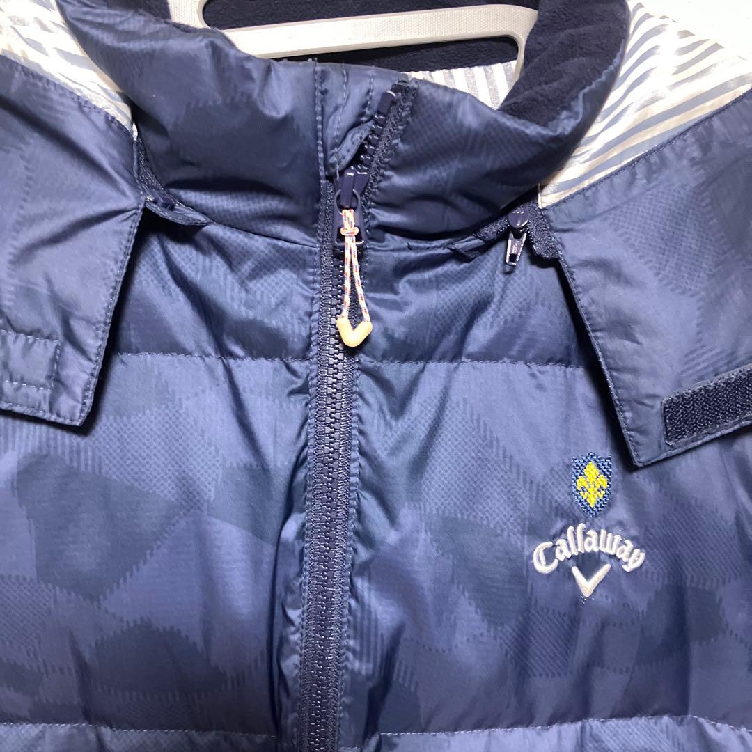 Callaway ダウンジャケット ブルゾン L ネイビー