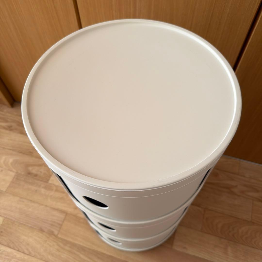 【Kartell】 Componibili3 コンポニビリ3 マットホワイト