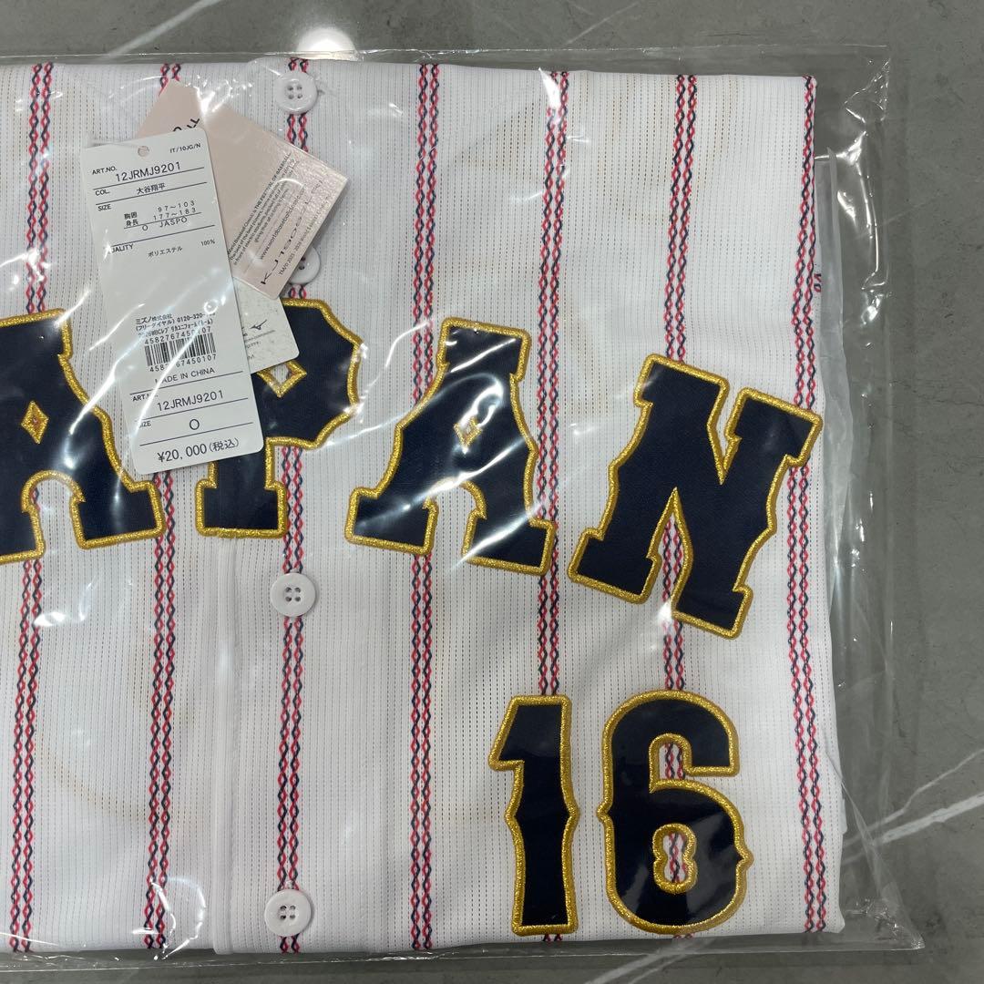 新品未使用品　大谷翔平 WBC2026 レプリカユニホーム　 Oサイズ　ホーム