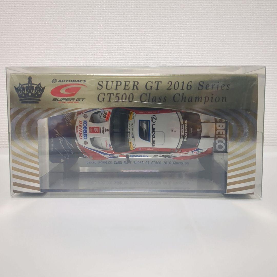 ミニカー EBBRO DENSO KOBELCO SARD RC F 2016 Champ