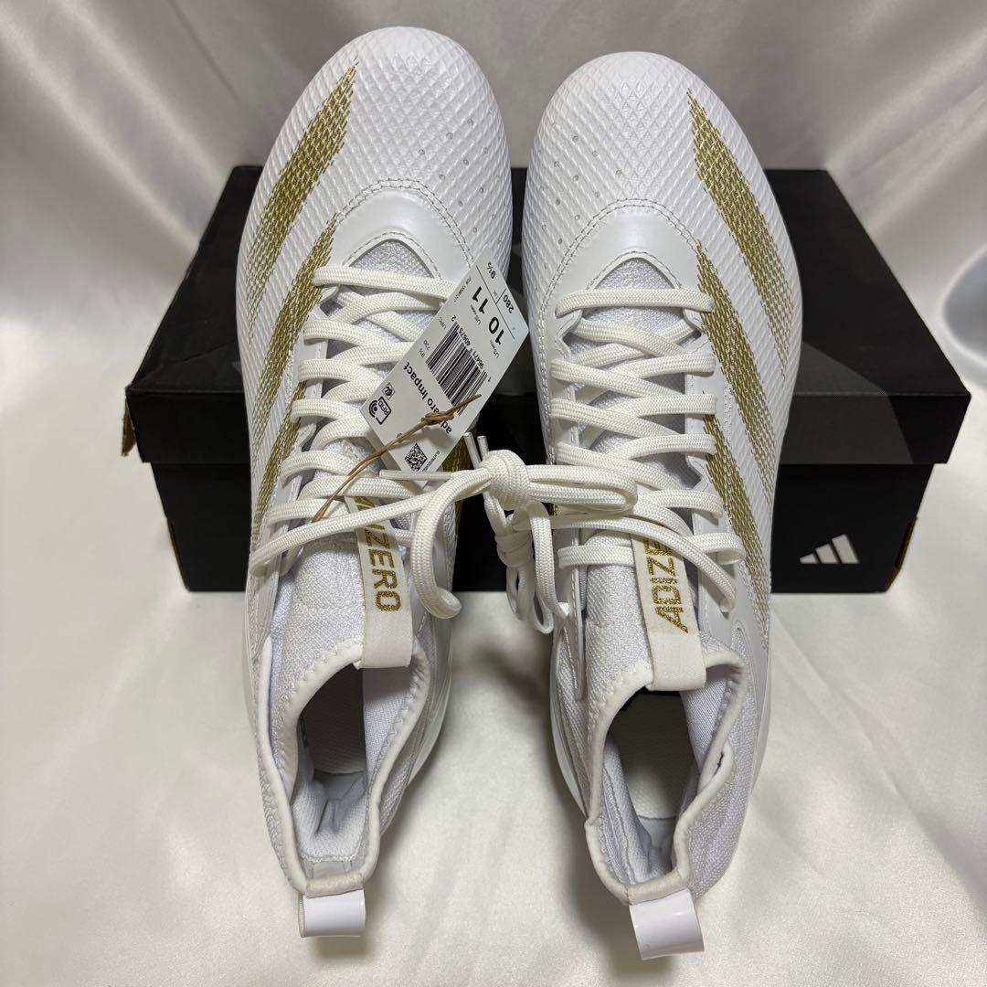 Adizero Impact Cleats　WHT/GLD　28.0㎝　H