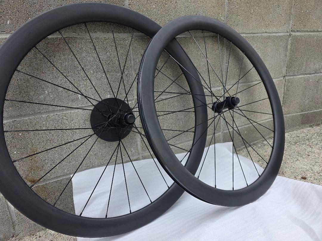 1400g中華カーボンホイール45mmDB東レt800