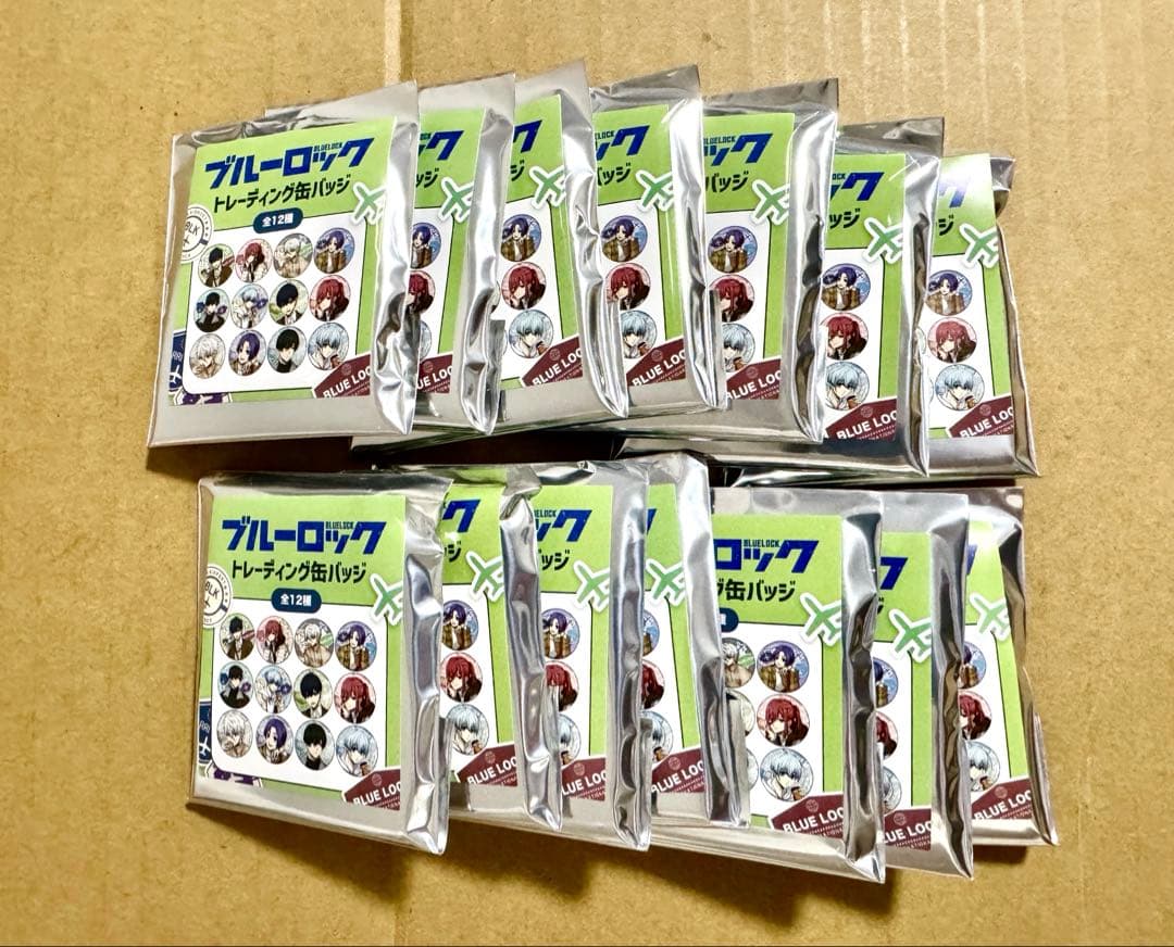 ブルーロック　トレーディング缶バッジ　14点セット　新品未開封