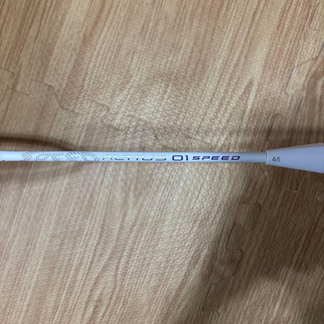 バドミントンラケット 01 SPEED 修理ラケット