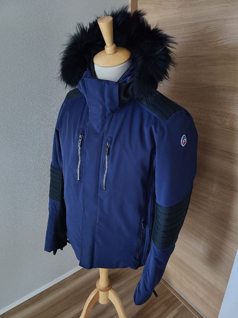 フザルプ ネイビー ウェア ファー付きフード 暖かさ別次元 希少品 着用数回