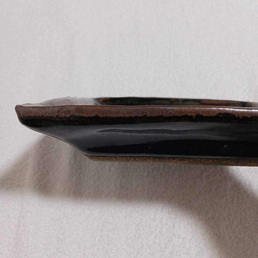 温泉津焼　森山窯　角皿
