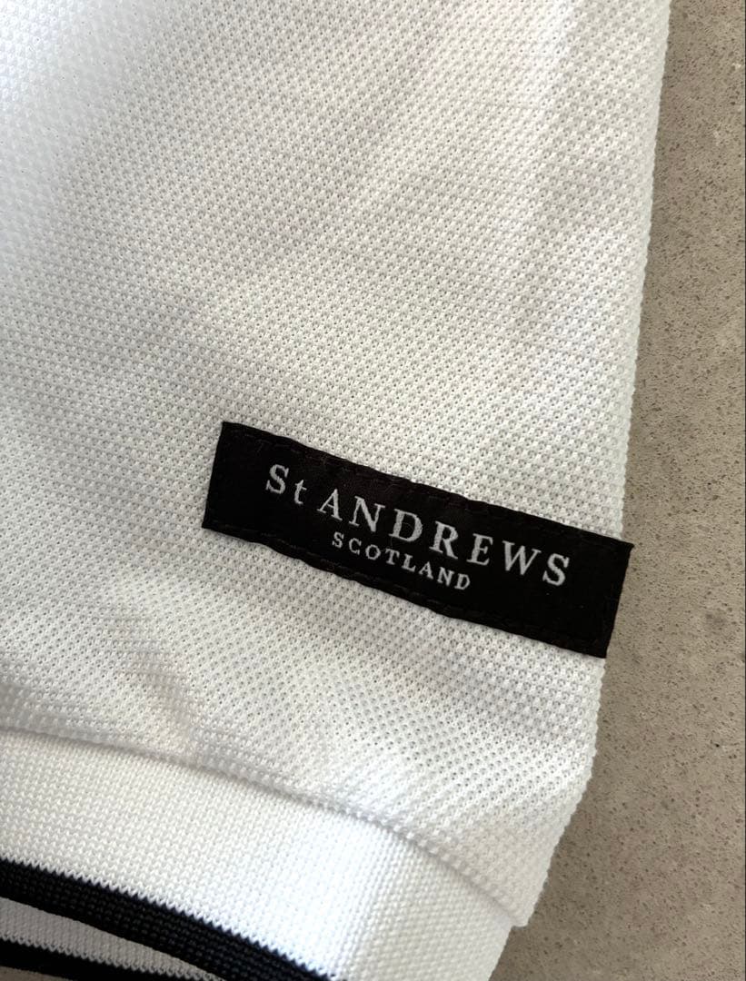 新品タグつき St ANDREWS セントアンドリュース　ポロシャツ LL