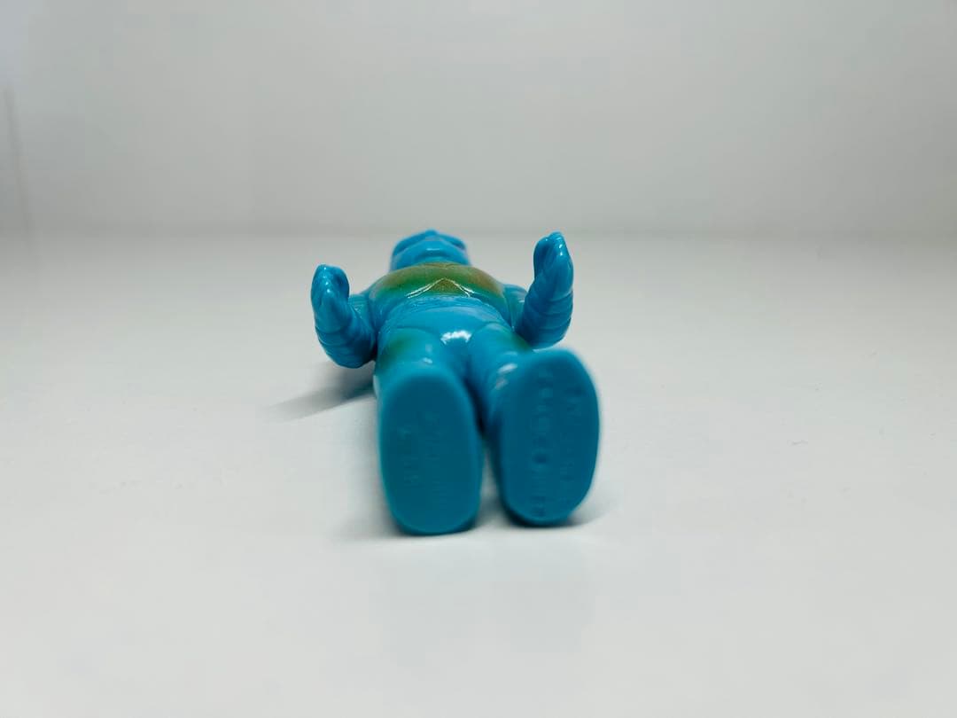 マーミット　ジェットジャッカー　ミニソフビ 特撮　水色成型　ロボット