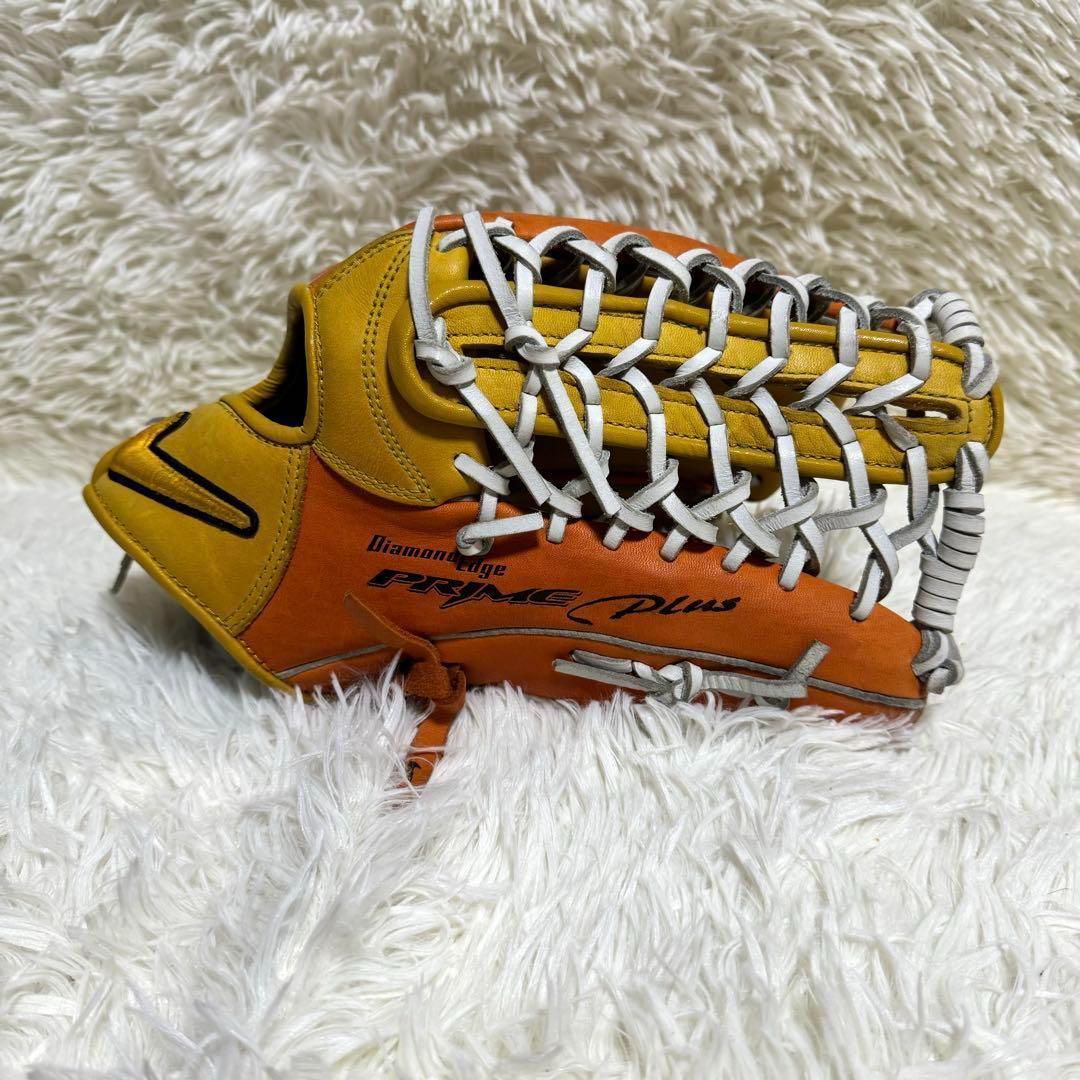 希少　NIKE 一般 外野手 グローブ　限定モデル ビタミンカラー