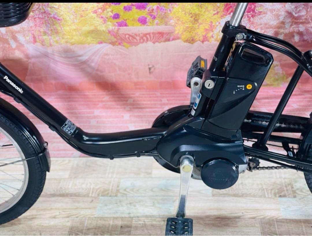 K2254 電動自転車パナソニック ギュット 子供乗せ 20インチ 送料無料