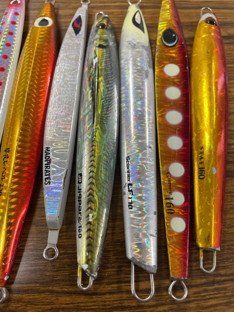 ジグセット　10セット　ジギング　中古品