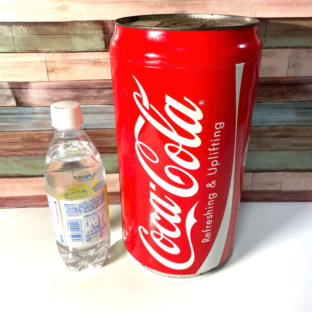レア★コカ・コーラ★ノベルティ★インテリア雑貨★大きな缶ケース★送料込み