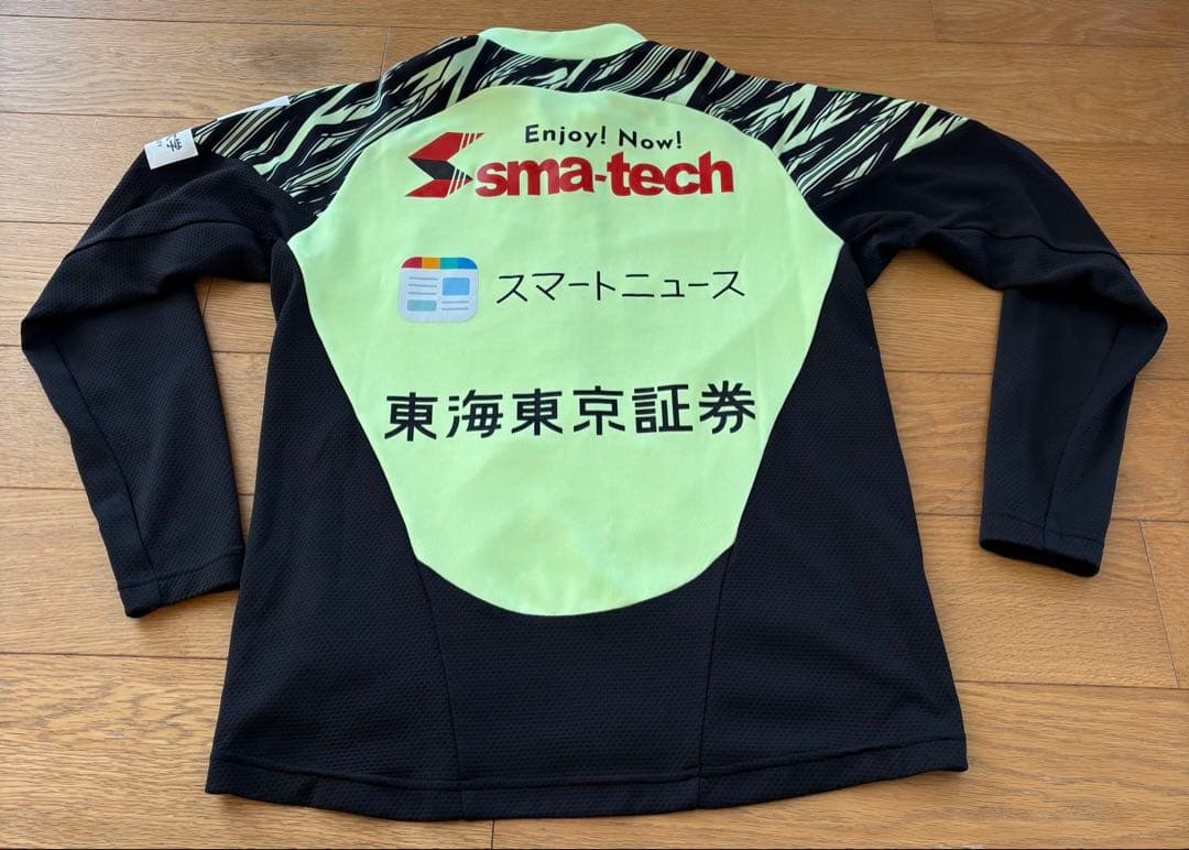 グランパス　2022練習用アウターシャツサイズ:S、GKモデル(イエロー)