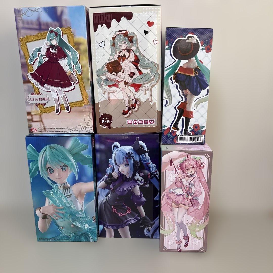 初音ミク Trio Try Figure フィギュア6体セット